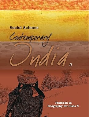 Class 10 Social Science Geography (Contemporary India II)